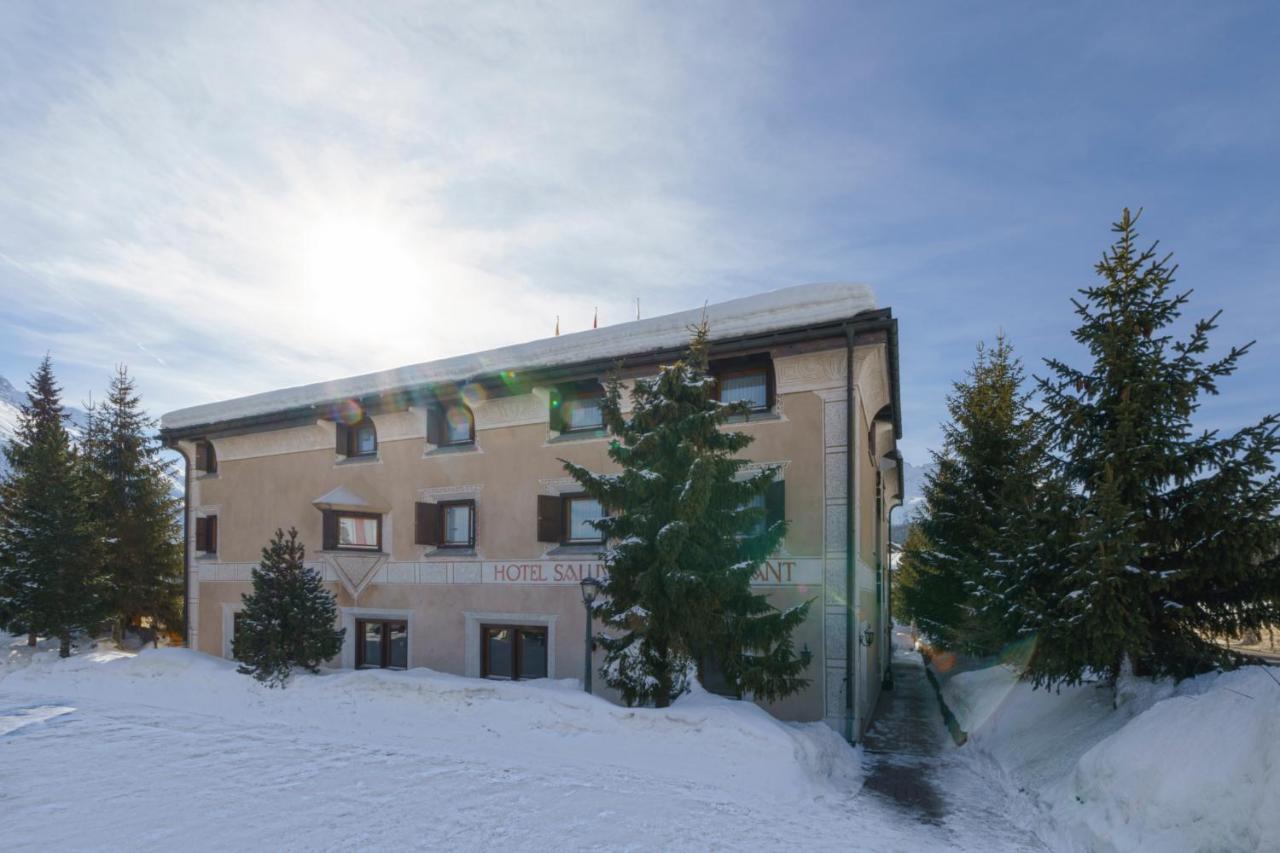 Hotel Saluver Celerina/Schlarigna ภายนอก รูปภาพ